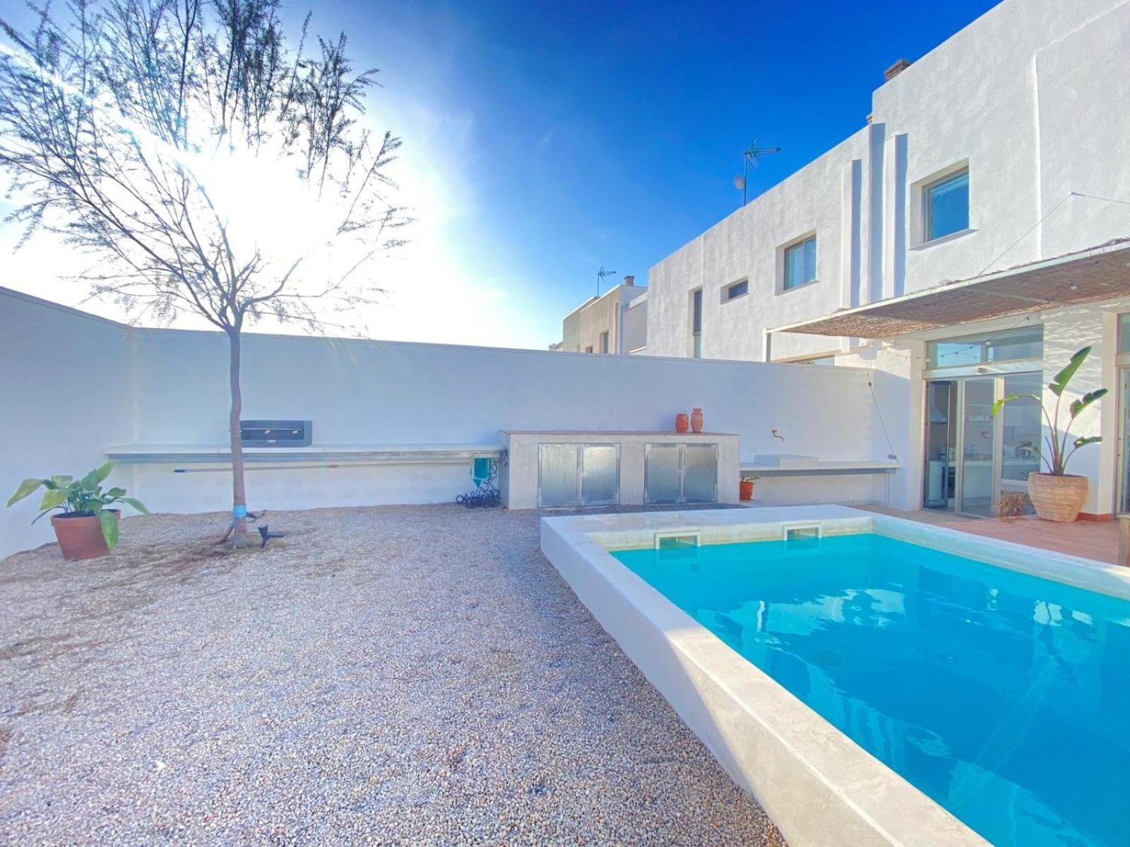 Casa2Patis Villa El Poble Nou del Delta Kültér fotó